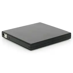 Оптичний привід Gembird Gembird, Black, DVD+/-RW, USB 2.0 (DVD-USB-02) - мініатюра 4