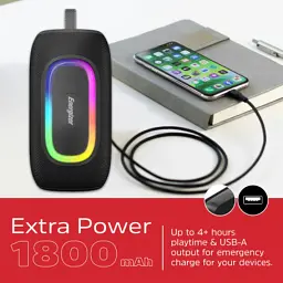 Акустична система Energizer BTS163 Black (BTS163) - миниатюра 8