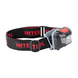 Ліхтар налобний Intertool LB-0302 світлодіодний з червоним світлом 4 режими роботи на батарейках - мініатюра 3