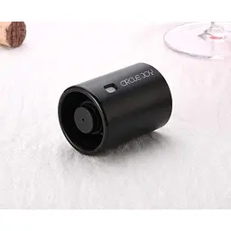 Вакуумна пробка для вина Xiaomi Circle Joy Wine Mini Stopper (CJ-JS04) Black [45317] - мініатюра 2