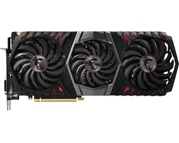 Відеокарта MSI GTX 1080Ti 11Gb Gaming Trio (GTX 1080 Ti GAMING TR) (GDDR5X, 352 bit, PCI-E 3.0 x16) Б/в