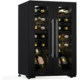 Винний холодильник Klarstein Shiraz 24 2 зони (10046441)