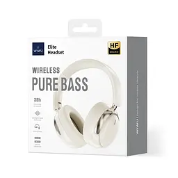 Бездротові накладні навушники WIWU Elite Wireless Headset (with ANC) TD-10 Чорний - мініатюра 2