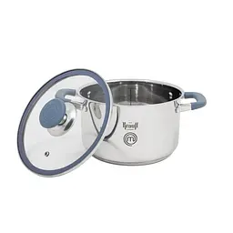 Каструля з кришкою Krauff MasterChef 26-238-086 20 см 3.7 л срібляста - мініатюра 2
