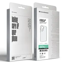 Чохол ArmorStandart UNIT2 для Samsung S25 Plus Matte Clear - мініатюра 4