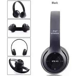 Бездротові накладні навушники MDR P47 bluetooth з MP3 плеєром - мініатюра 3
