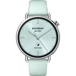 Смарт-годинник Xiaomi Watch S4 41mm Fluororubber Strap Мятно-зелений BHR080CGL (1166773) - мініатюра 2