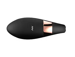 Вібратор Boss Series V-Vibe 9 см чорний - мініатюра 7