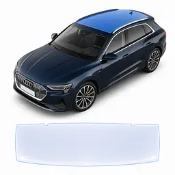 Антигравійна захисна бронеплівка за лекалами для Audi e-tron GT J1 2021- зона даху