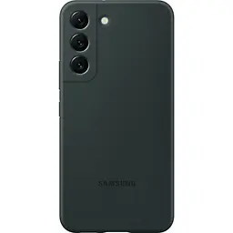 Оригінальний силіконовий чохол Silicone Cover для Samsung Galaxy S22 (S901) EF-PS901TGEGRU Forest Green