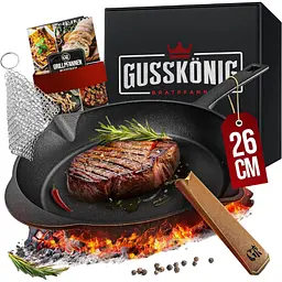 Чавунна сковорода Gusskoenig 26 см (170097)