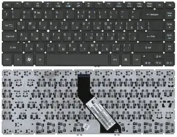 Клавіатура для ноутбука Acer Aspire V5-431, V5-431G, V5-431P, V5-431PG, V5-471, V5-471G, V5-471P Чорна, (Без рамки) - мініатюра 3