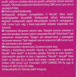 Кава в капсулах Carraro Dolce Gusto Costa Rica, 16 капсул - мініатюра 7