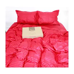 Постільна білизна MirSon Satin 30-0018Red 160х220 Сімейний (2200005254547) - мініатюра 4