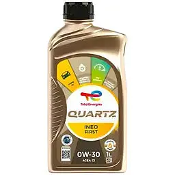 Автомобільна моторна олива TOTAL 0W-30 INEO FIRST 1L - мініатюра 2