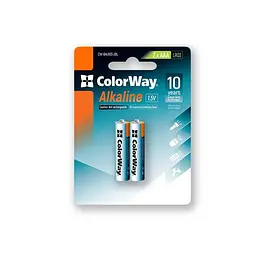 Батарейка ColorWay Alkaline Power AAA/LR03 BL 2шт (CW-BALR03-2BL) - мініатюра 4