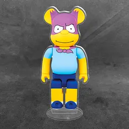 Акрилова колекційна фігурка Bearbrick The Simpsons Bartman - мініатюра 2