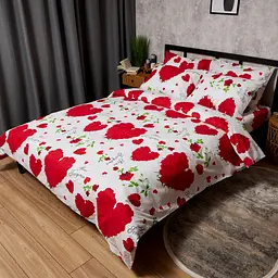 Підковдра Moon&Star Бязь Gold Люкс Scarlet Romance Двоспальна 175x210 см