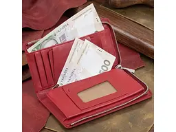 Жіноче портмоне New Contatto 3598 Червоне 10x19x2 см TONY PEROTTI acs0032561 - мініатюра 2