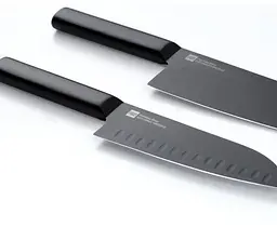 Набір ножів Xiaomi HuoHou Black Non-Stick Heat Knife 2 ножі (HU0015) - мініатюра 3