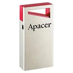 Флеш-накопичувач Apacer USB 32GB AH112 Gold/Red (AP32GAH112R-1)
