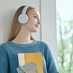 Навушники Sony WH-CH510 On-ear Wireless Mic White (WHCH510W.CE7) - мініатюра 2