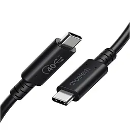 Дата кабель USB-C to USB-C 0.8m USB 4 100W 40Gbps 8K60Hz Choetech (XCC-1028) - мініатюра 2