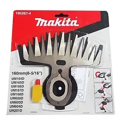 Ніж для ножиць Makita UM164D, UM165D, UM167D, DUM166, DUM168, DUM604, UH200D, UH201D, UM600D, UM603D (195267-4) - мініатюра 3