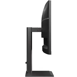 TFT 27" AOC U27E4CV, 4K UHD, IPS, 2xHDMI, DP, USB-C, RJ-45, USB hub, HAS, Pivot, кол., чорний - мініатюра 4