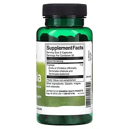 Трифала Swanson Triphala 500 mg, 100 капсул для підтримки травної системи - мініатюра 2