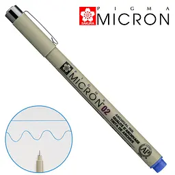 Лінер Sakura PIGMA MICRON (0.2), 0,3 мм синій