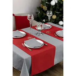 Доріжка Прованс Merry Christmas 140x40 см червона (31478) - мініатюра 2