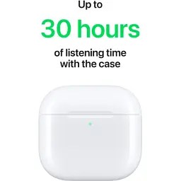 Навушники Apple AirPods 4 with Active Noise Cancellation (MXP93ZE/A) - мініатюра 7
