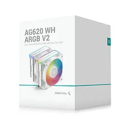 Кулер для процесора Deepcool AG620 WH ARGB V2 (R-AG620-WHAMMN-GJD) - мініатюра 2