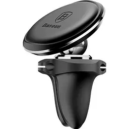 Автотримач Baseus Magnetic Air Vent Car Mount With Cable Clip Black (SUGX020001) [100043] - мініатюра 5