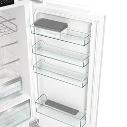 Холодильник Gorenje вбудований з нижн. мороз., 193,7x69x55см, 2 двері,284(76)л, А+, NF+, Зона св-ті, Диспл, Wi-Fi, Білі - мініатюра 7