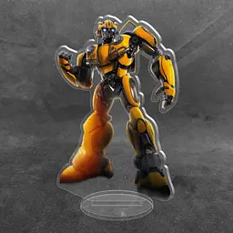 Акрилова колекційна фігурка Marvel The Transformers Трансформери Бамблбi 15 см