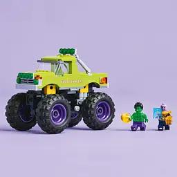 Конструктор LEGO Marvel Super Heroes Вантажівка Халка проти Таноса 229 деталей (76312) - мініатюра 3