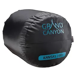 Спальний мішок Grand Canyon Kansas 190 0°C Caneel Bay Left (340004) - мініатюра 4