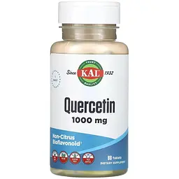 Кверцетин KAL Quercetin 1000 мг 60 таблеток