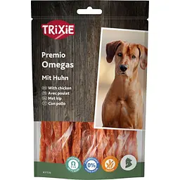 Ласощі Trixie Premio Omega Stripes для собак палички з куркою 100 г (арт.31536)