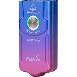 Ліхтар брелок Fenix E03R V2.0, бузковий - мініатюра 4