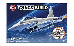Конструктор Airfix літак Eurofighter Typhoon Quickbuild багатобарвний J6002