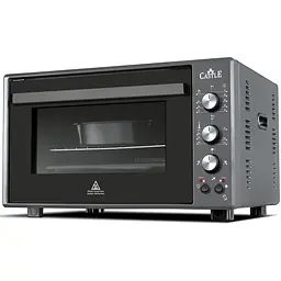 Електродуховка Castle CPE-40H, Matte Black 1300W 40 л, конвекція