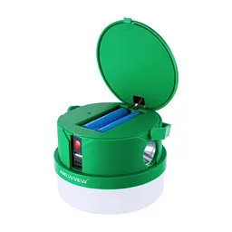 Ліхтар NEWVEW NV-E972 50W Solar Panel 2400mAh Green (NWVW-NV-E972-GN) - мініатюра 3