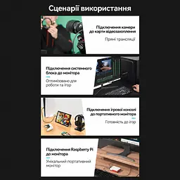 Видеокабель Vention AGIBF Micro HDMI - HDMI 4K 60 Гц 1 м чёрный (AGIBF) - миниатюра 10