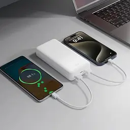 Зовнішній акумулятор XO PB313 20000mAh 10W White [163286] - мініатюра 5