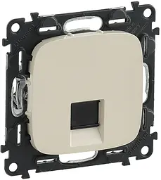 Розетка RJ45 Кат.5е UTP Valena ALLURE слонова кістка Legrand osv0001980