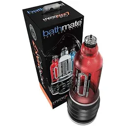 Гидропомпа Bathmate Hydromax 7 Wide Boy для увеличения члена 26х7 см красная - миниатюра 4