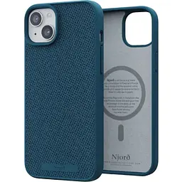 Чехол-накладка Njord Fabric MagSafe Case Deep Sea для iPhone 15 Plus